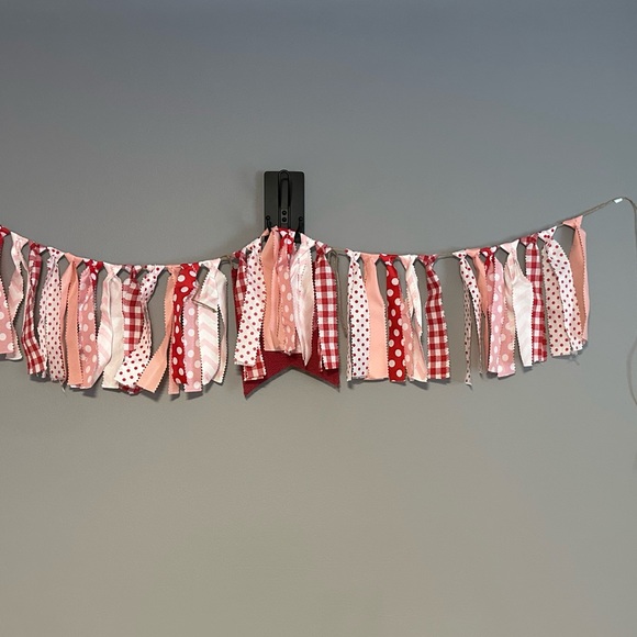 Valentines Theme High Chair Banner 1st Birthday - Picture 5 of 8